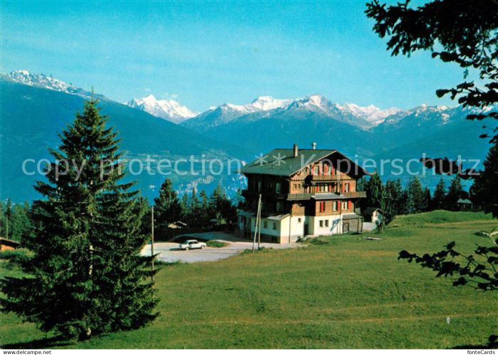 13234774 Anzere Vue Sur Le Val D Herens Val Des Dix Barrage De La Grande Dixence - Andere & Zonder Classificatie