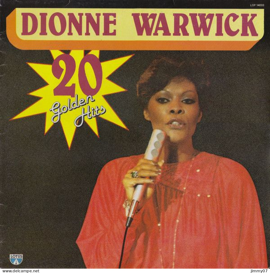 Dionne Warwick - 20 Golden Hits (LP, Comp) - Disco, Pop