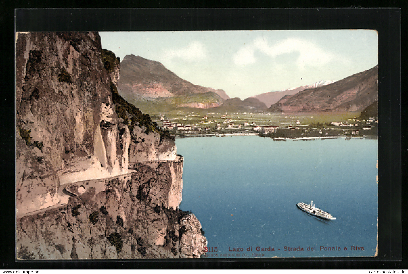 Cartolina Riva /Lago Di Garda, Strada Del Ponale  - Sonstige & Ohne Zuordnung