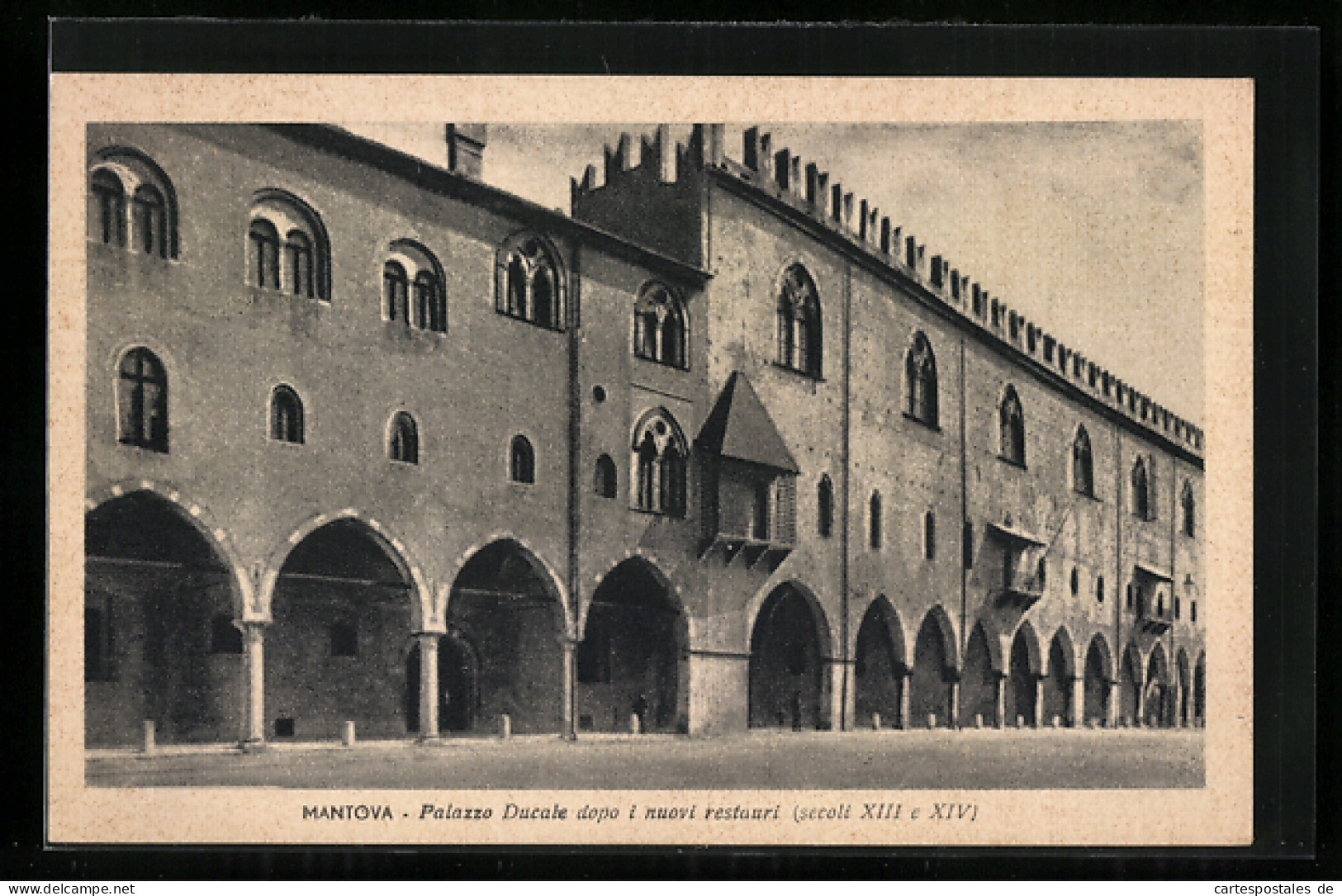 Cartolina Mantova, Palazzo Ducale Dopo I Nuovi Restauri  - Mantova