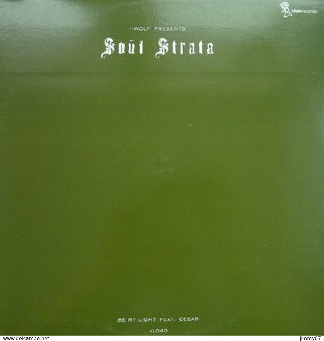 I-Wolf Presents Soul Strata Feat. Cesar - Be My Light (12") - 45 G - Maxi-Single