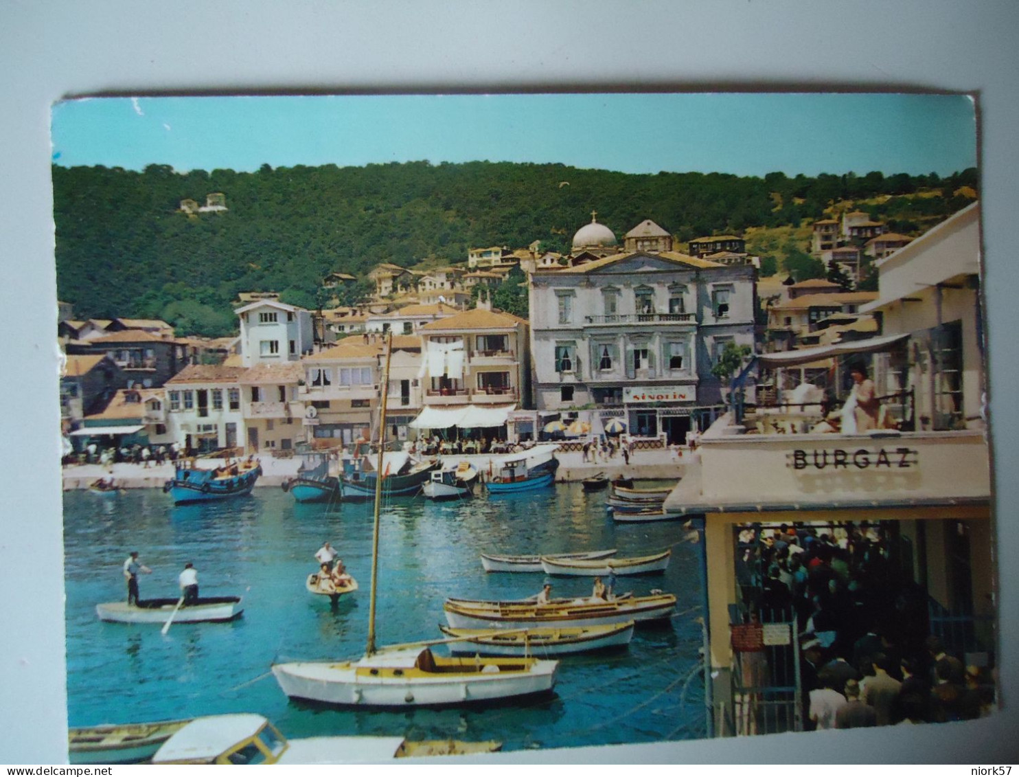 TURKEY   POSTCARDS  1979  BURGAZ PORT  ISTANBUL   PURCHASES 10% DISCOUNT - Turkey