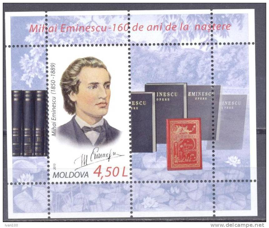 2010. Moldova, Famous Persons,  S/s, Mint/** - Moldavia