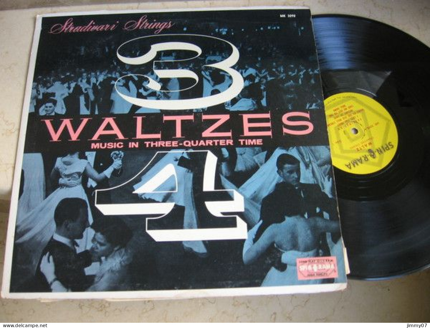 Stradivari Strings - Waltzes - Music In Three-Quarter Time (LP, Album) - Jazz