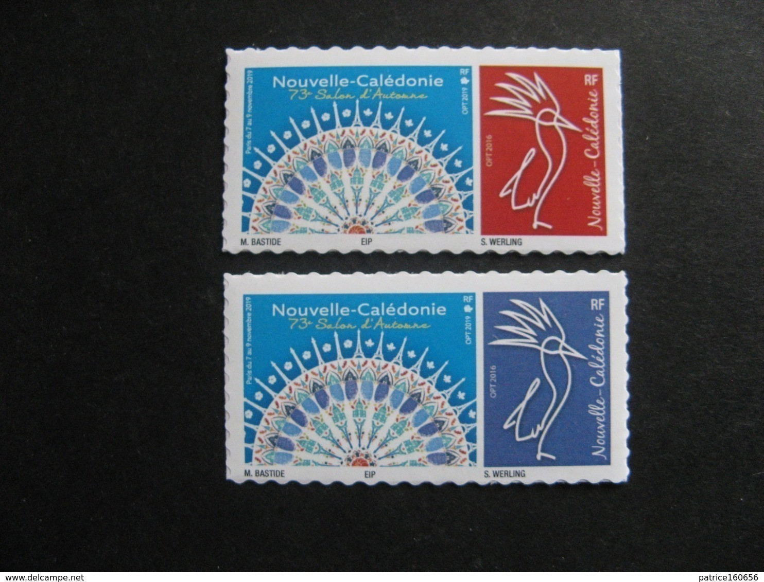 Nouvelle-Calédonie: TB Paire De Timbres Autoadhésifs N° 1381 Et N° 1382, Neufs XX . - Unused Stamps