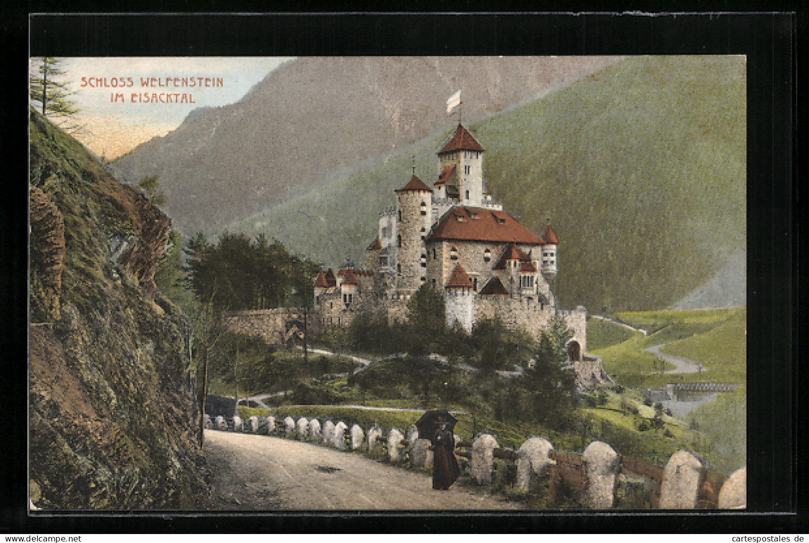 Cartolina Campo Di Trens, Schloss Welfenstein  - Autres & Non Classés