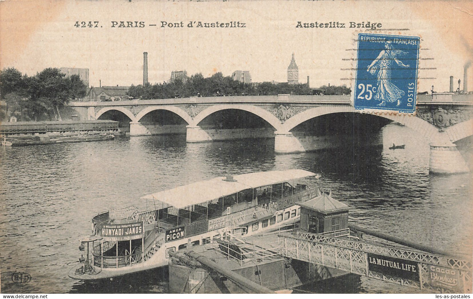 75  PARIS LE PON D AUSTERLITZ  - Multi-vues, Vues Panoramiques