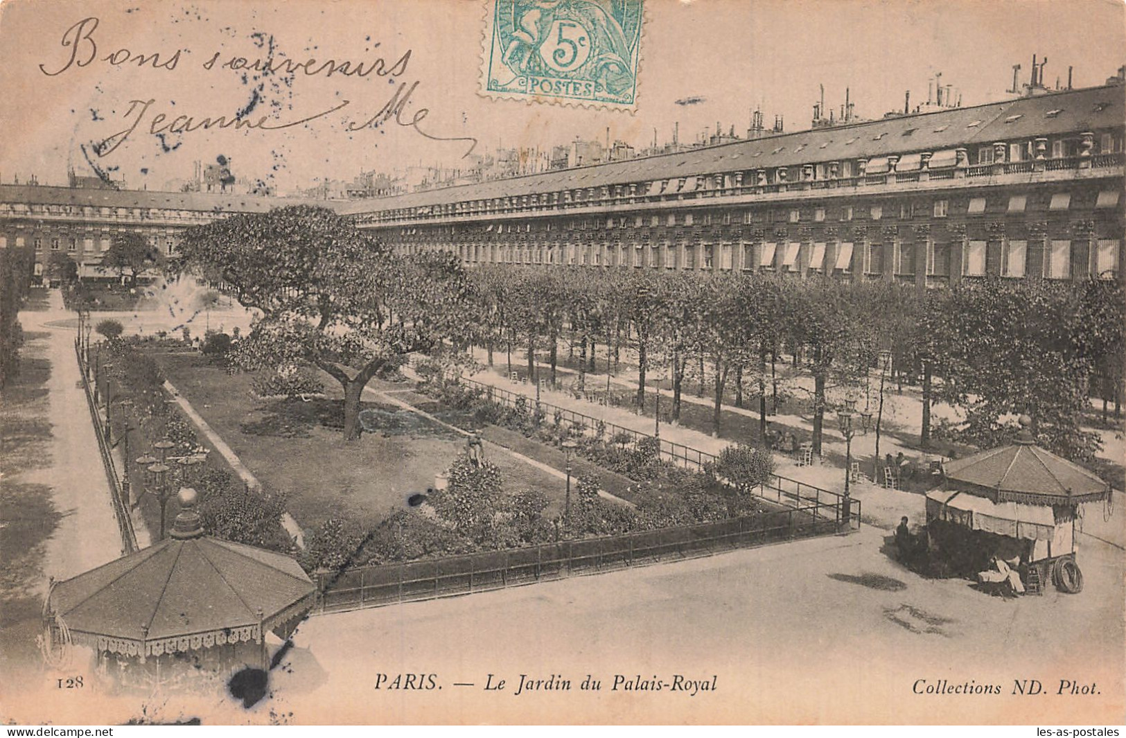 75  PARIS LE JARDIN DU PALAIS ROYAL - Panorama's