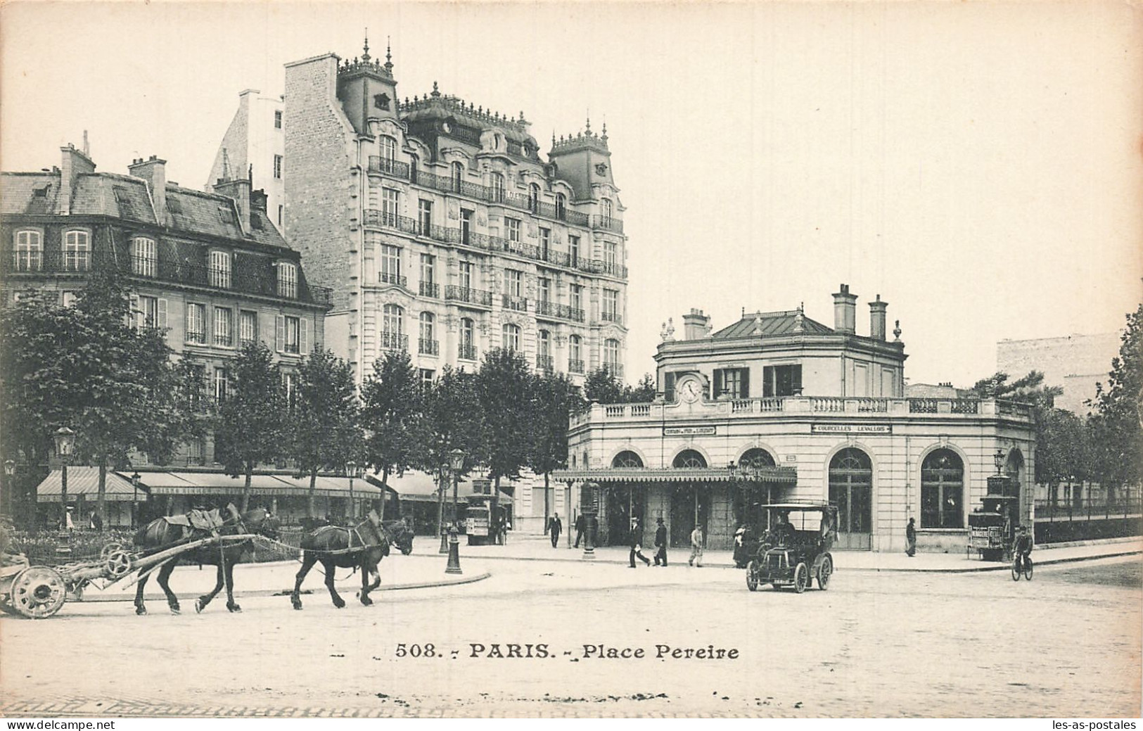 75  PARIS LA PLACE PEREIRE - Panorama's