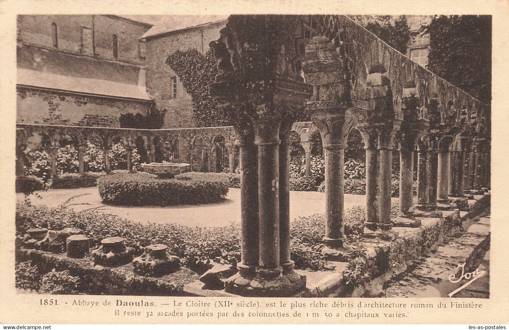 29  DAOULAS L ABBAYE - Daoulas