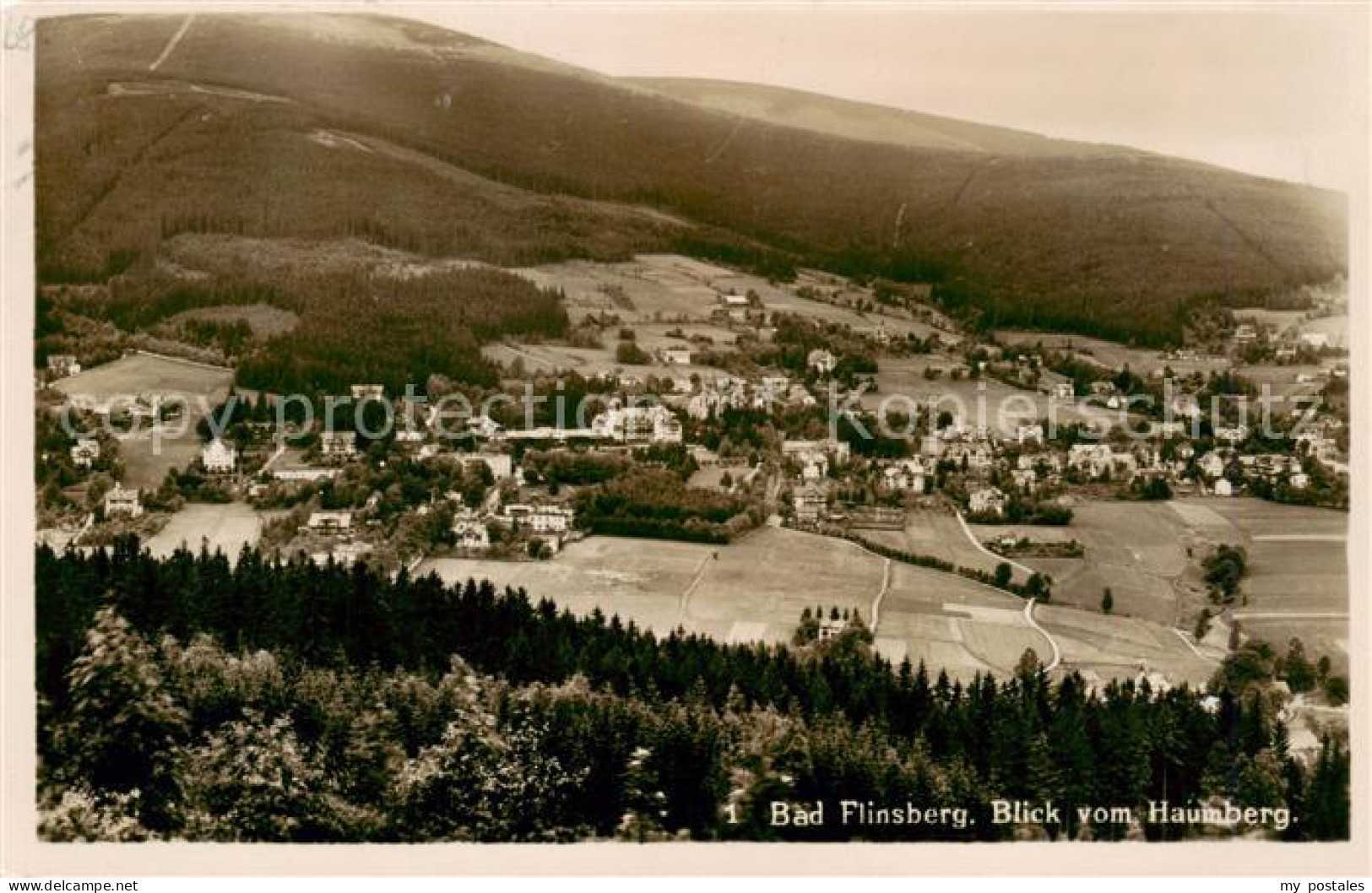 73818948 Bad Flinsberg Swieradow Zdroj PL Blick Vom Haumberg  - Pologne