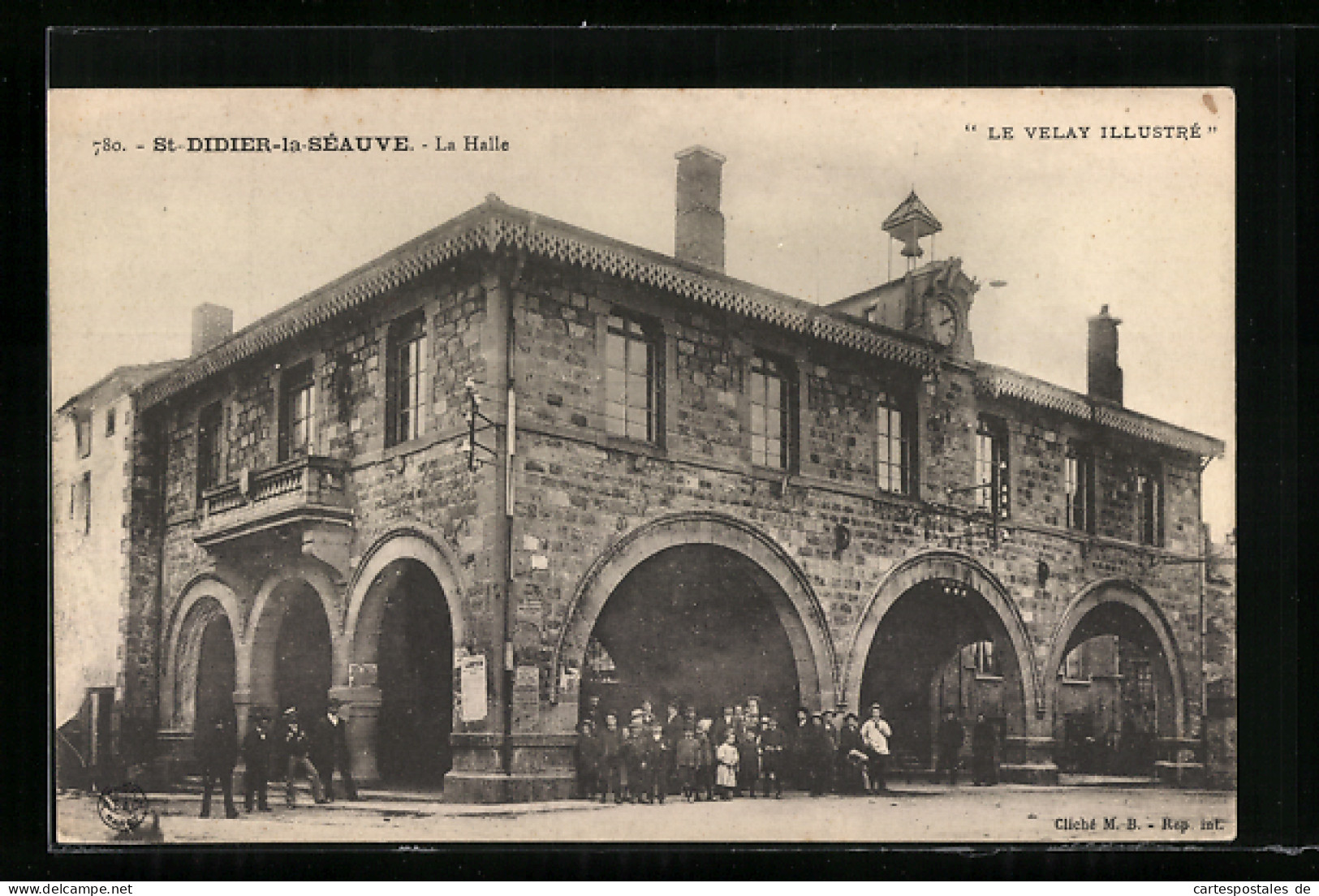 CPA St-Didier-la-Séauve, La Halle  - Altri & Non Classificati