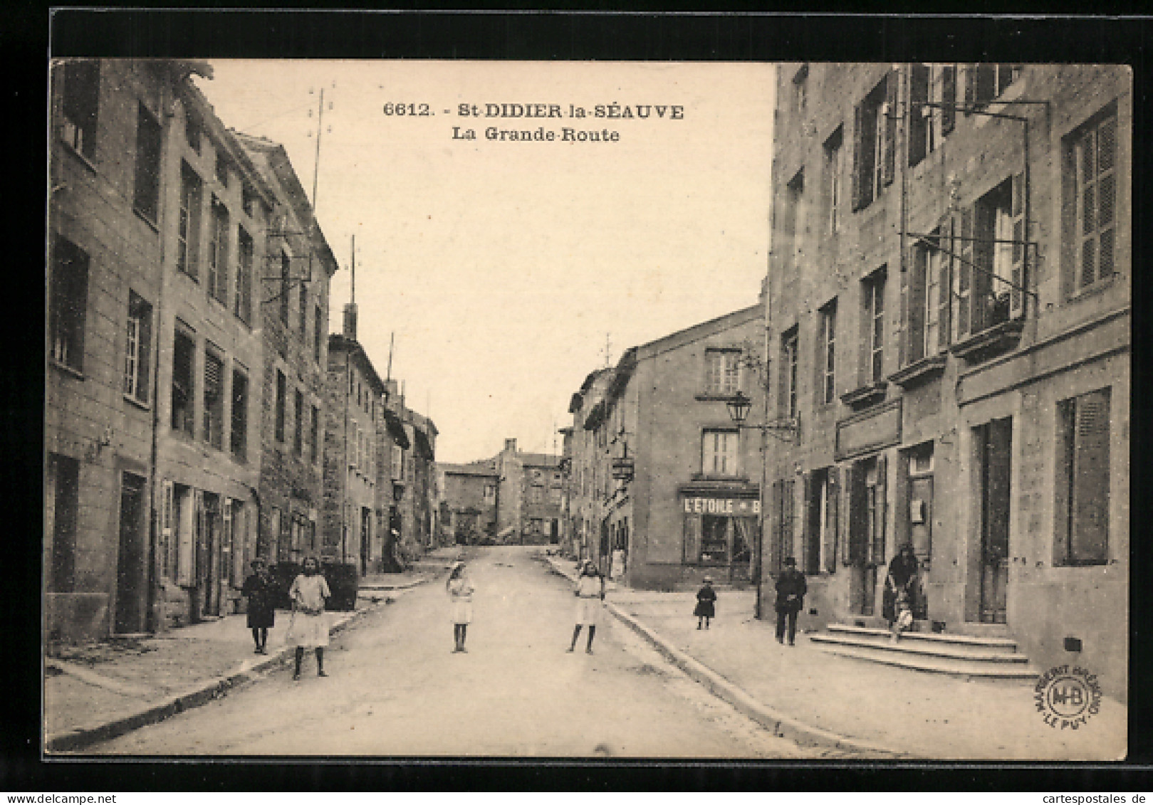 CPA St-Didier-la-Séauve, La Grande Route  - Andere & Zonder Classificatie