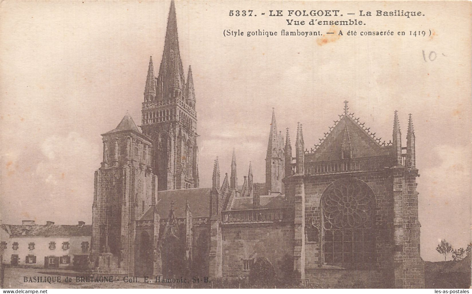 29  LE FOLGOET LA BASILIQUE - Le Folgoët