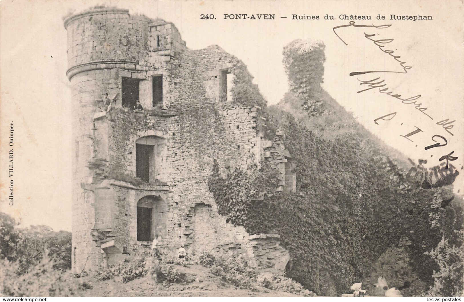 29  PONT AVEN LES RUINES - Pont Aven