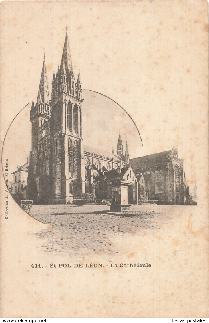 29  SAINT POL DE LEON LA CATHEDRALE - Saint-Pol-de-Léon