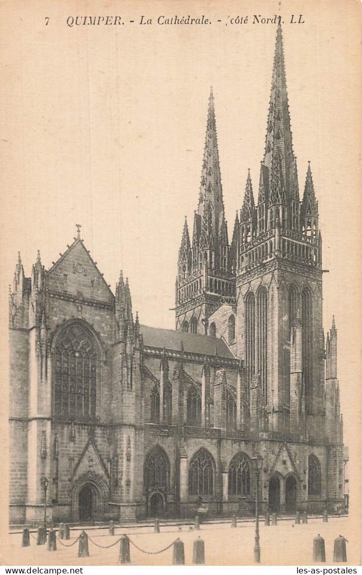 29  QUIMPER LA CATHEDRALE  - Quimper