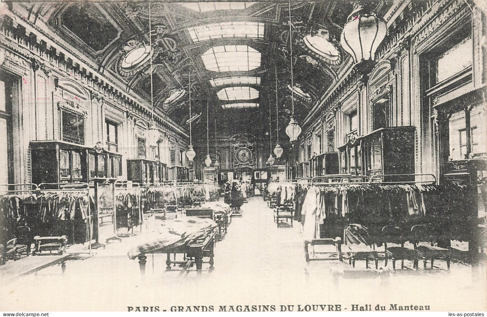 75  PARIS LE HALL DU MANTEAU  - Cartas Panorámicas