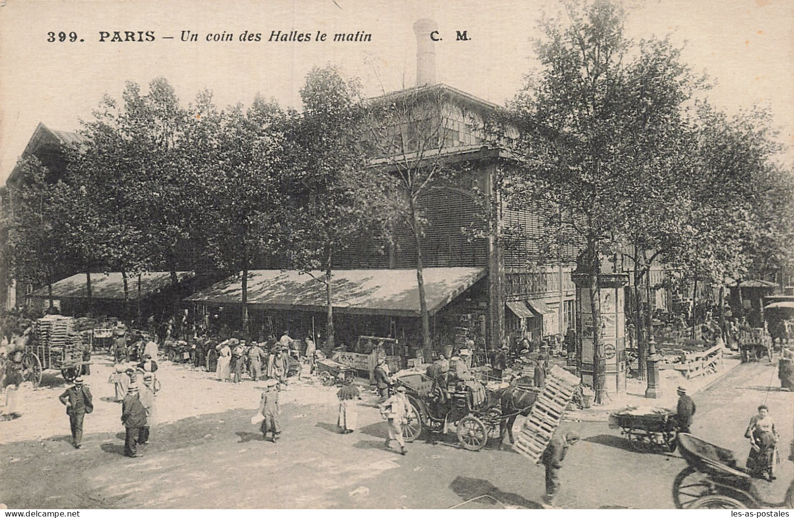 75  PARIS LES HALLES - Mehransichten, Panoramakarten