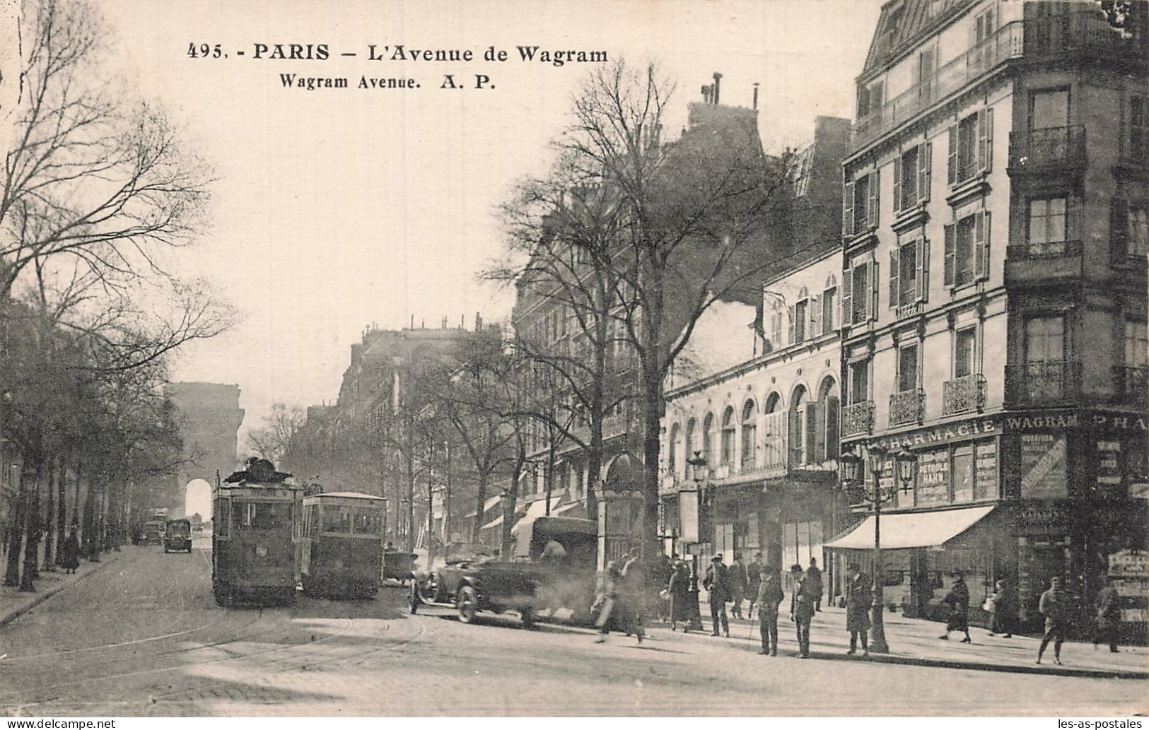 75  PARIS L AVENUE DE WAGRAM  - Panorama's