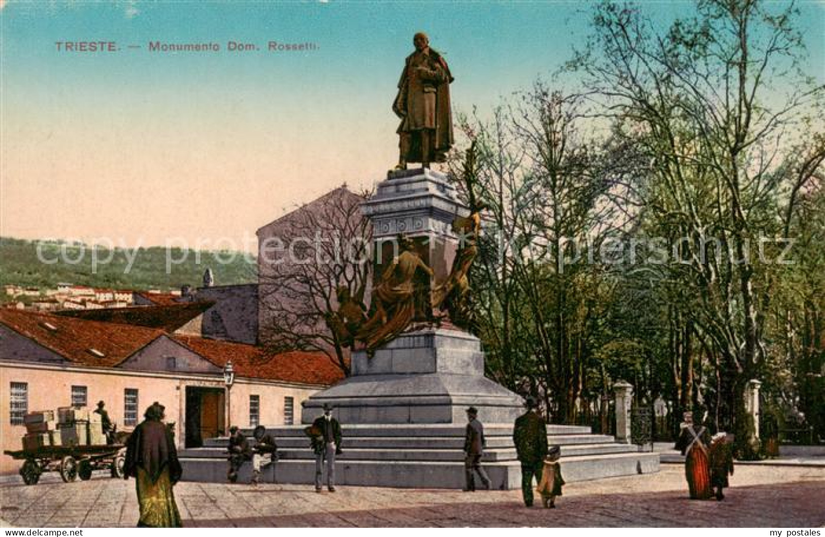 73818910 Trieste Triest IT Monumento Dom Rossetti  - Other & Unclassified