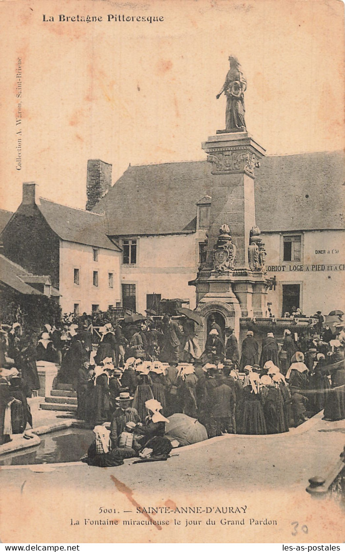 56  SAINTE ANNE D AURAY LA FONTAINE - Sainte Anne D'Auray