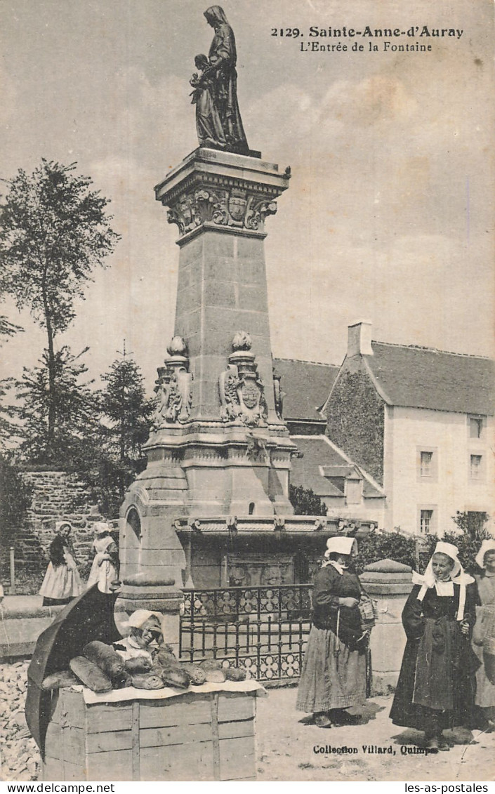 56  SAINTE ANNE D AURAY LA FONTAINE - Sainte Anne D'Auray