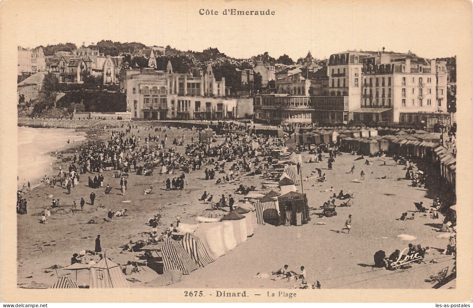 35  DINARD LA PLAGE - Dinard