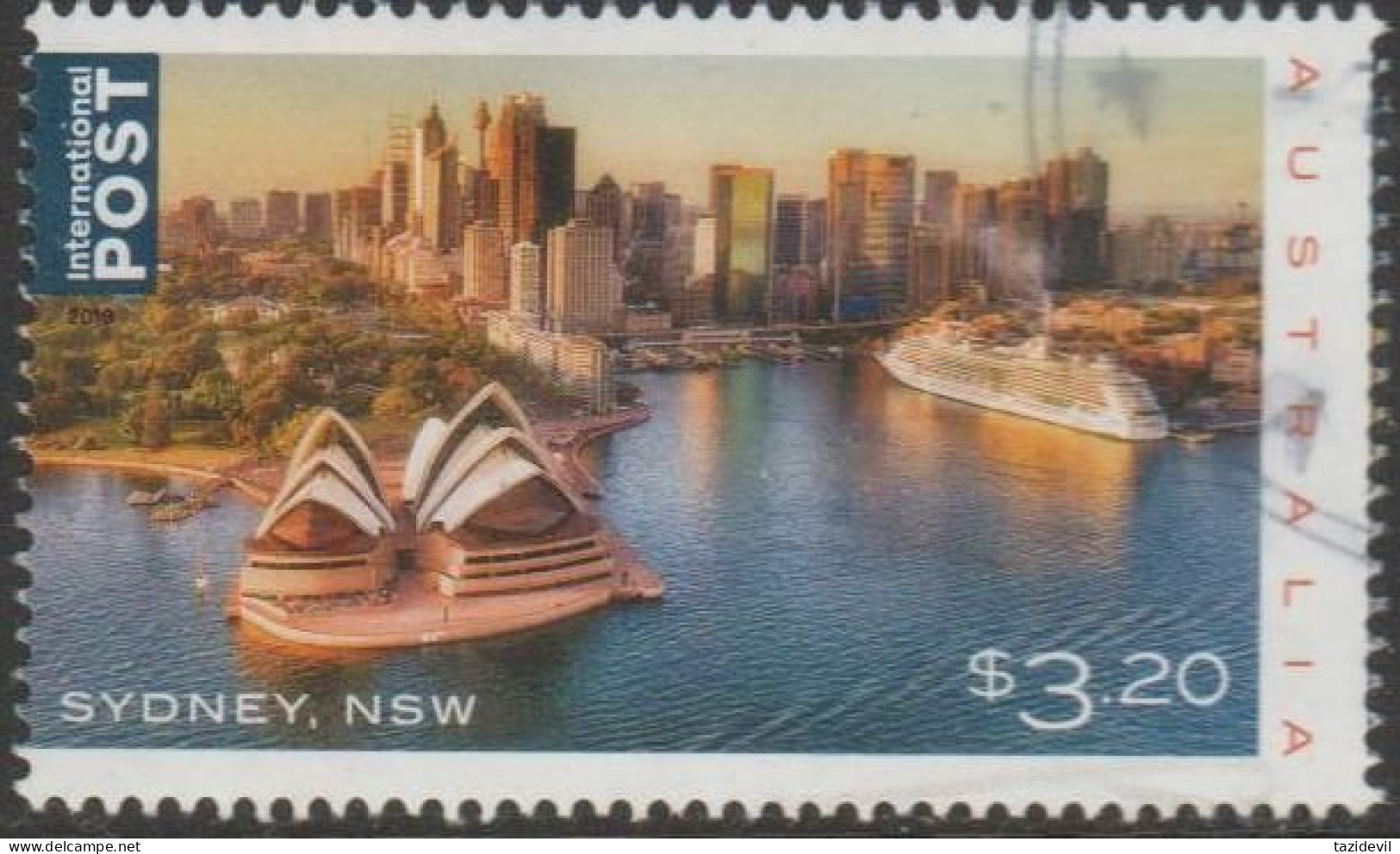 AUSTRALIA - USED 2019 $3.20 Beautiful Cities, International - Sydney, New South Wales - Usados