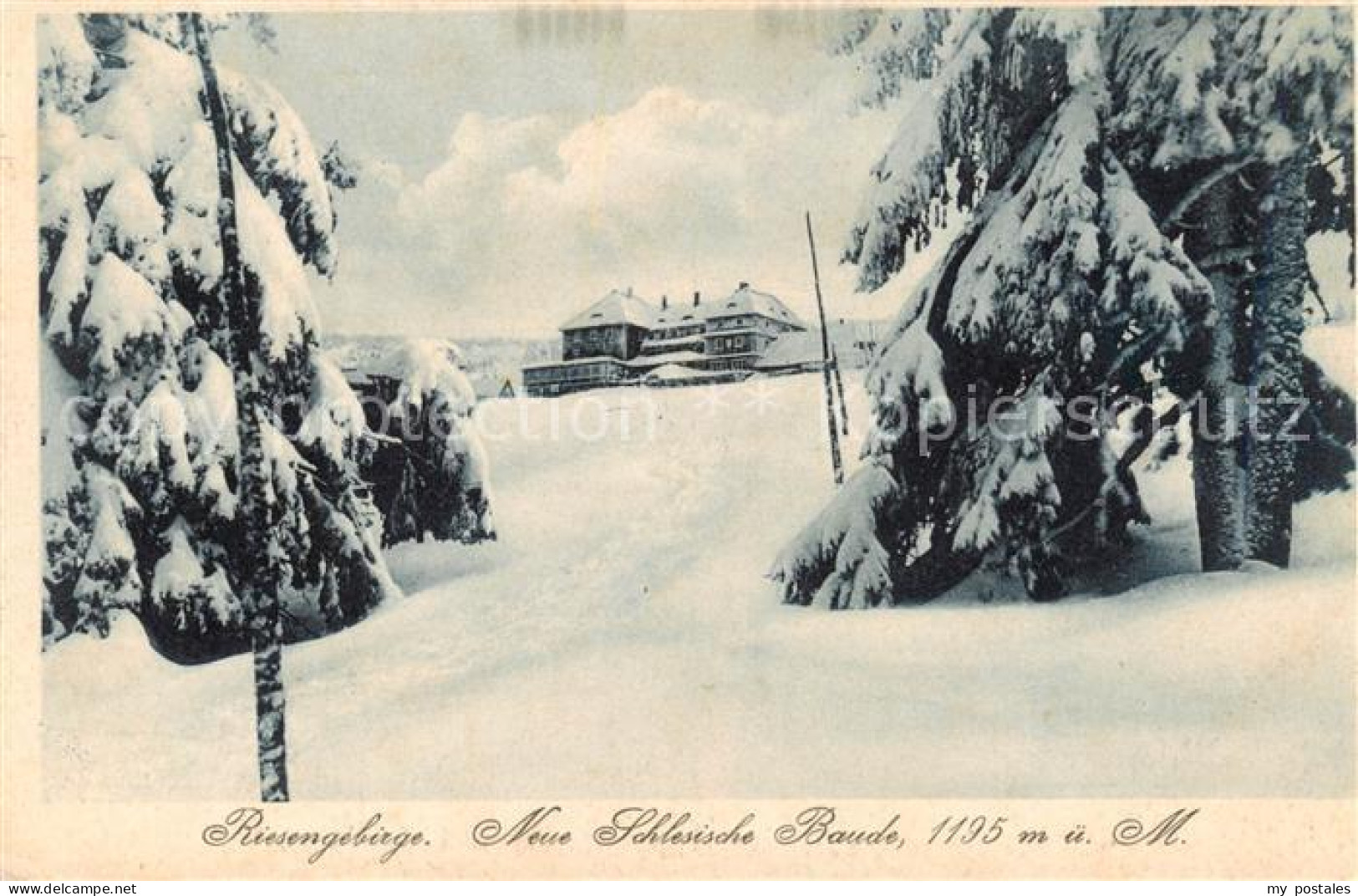 73818883 Hirschberg  Jelenia Gora Riesengebirge PL Neue Schlesische Baude Winter - Pologne