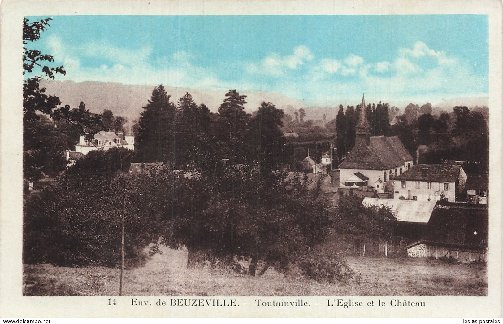 76  TOUTAINVILLE L EGLISE - Otros & Sin Clasificación