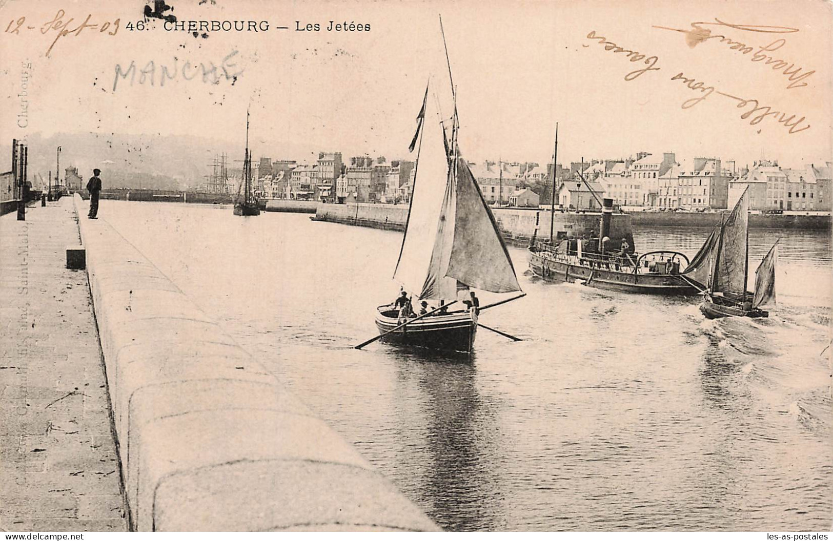 50 CHERBOURG LES JETEES - Cherbourg