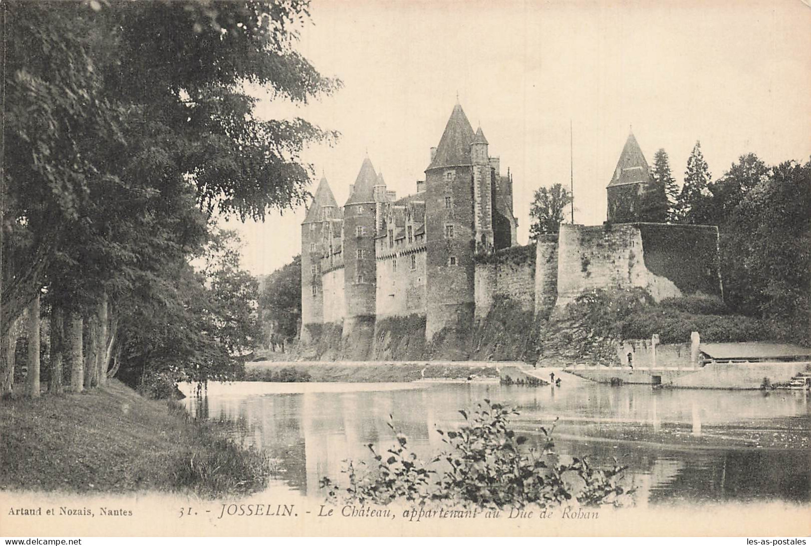 56 JOSSELIN LE CHATEAU  - Josselin