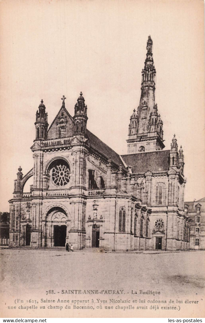 56 SAINTE ANNE D AURAY LA BASILIQUE - Sainte Anne D'Auray