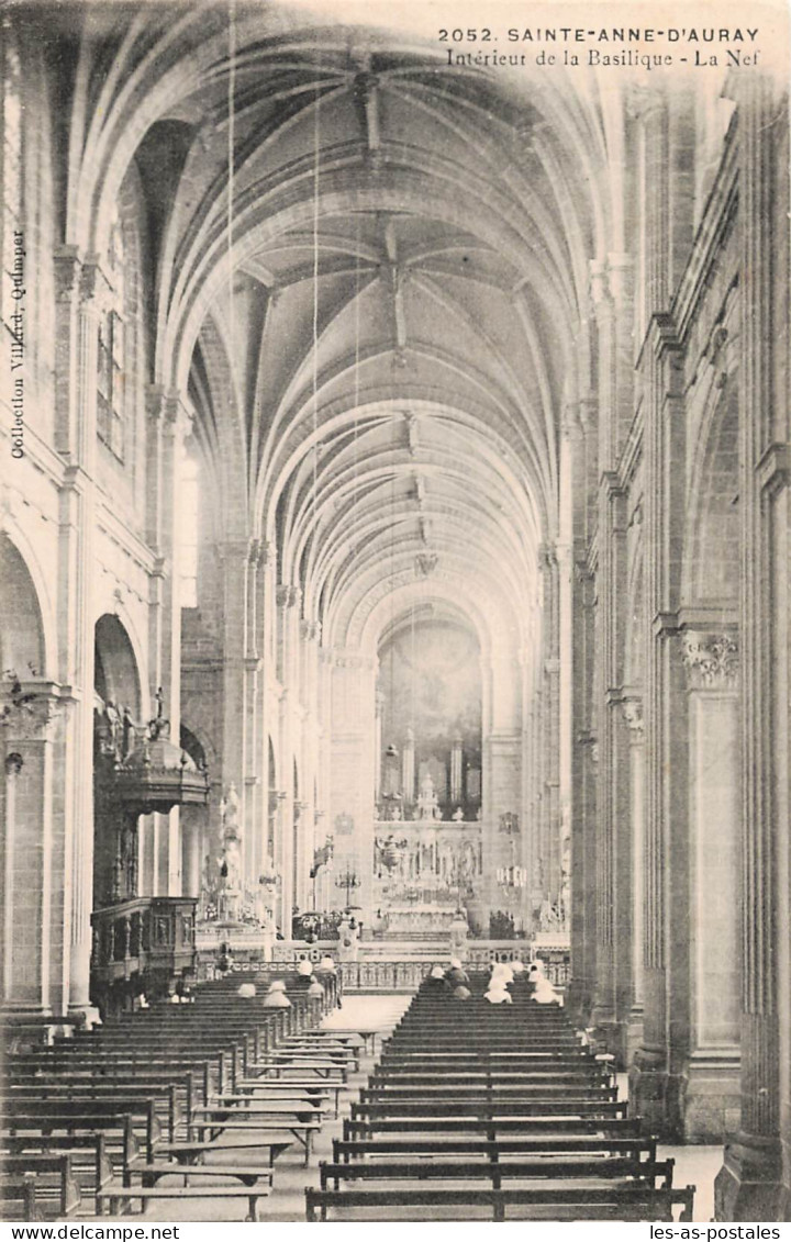 56 SAINTE ANNE D AURAY LA BASILIQUE - Sainte Anne D'Auray