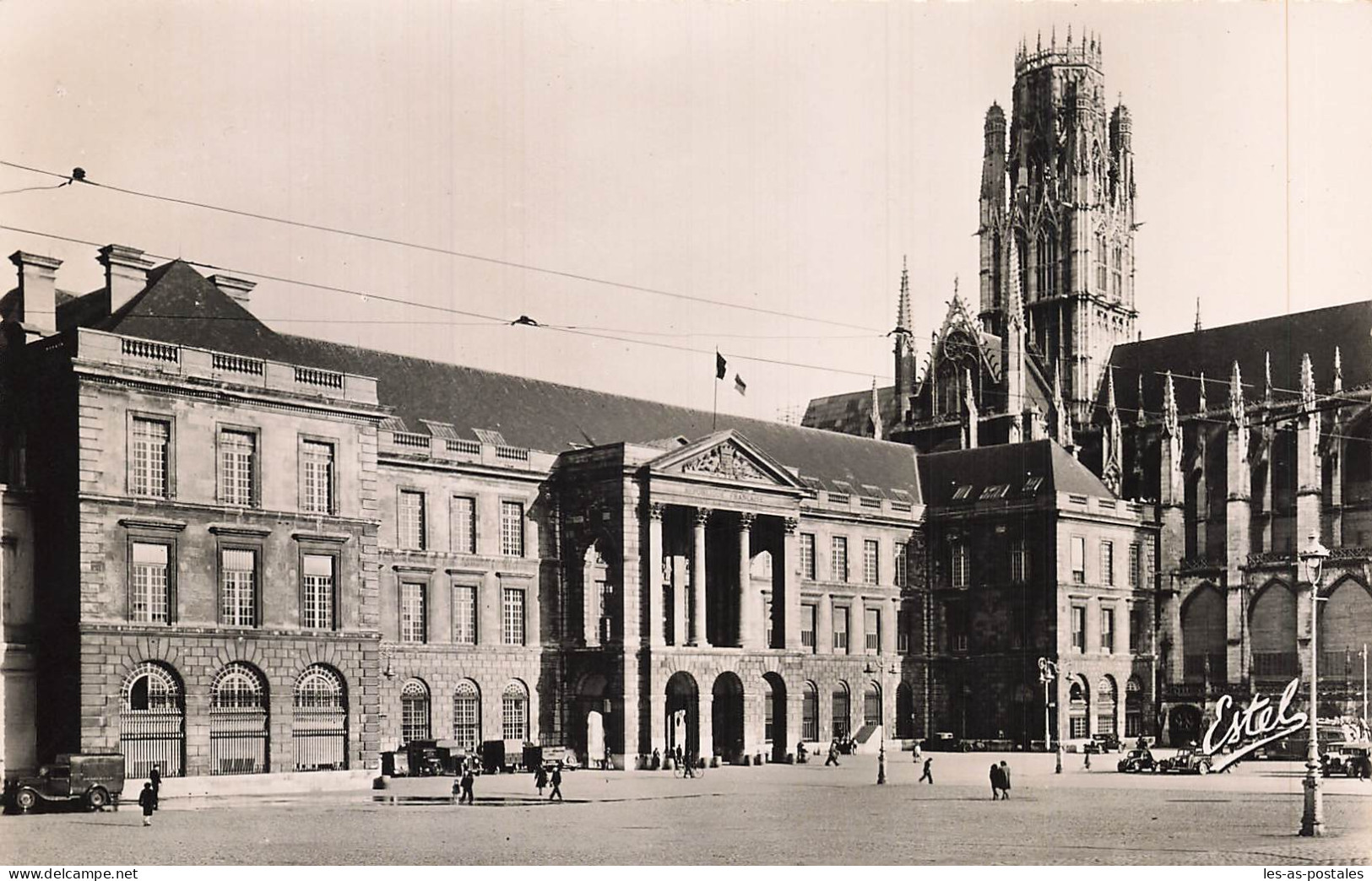 76 ROUEN LA PLACE DE L HOTEL DE VILLE - Rouen