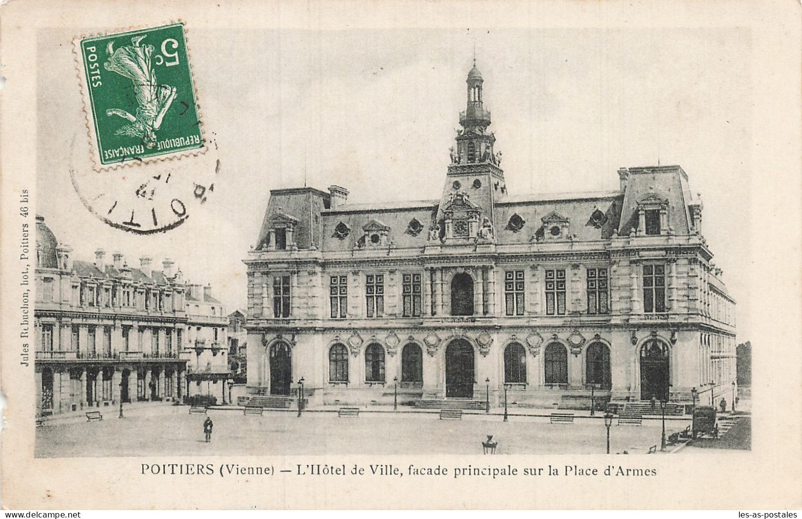 86  POITIERS L HOTEL DE VILLE - Poitiers