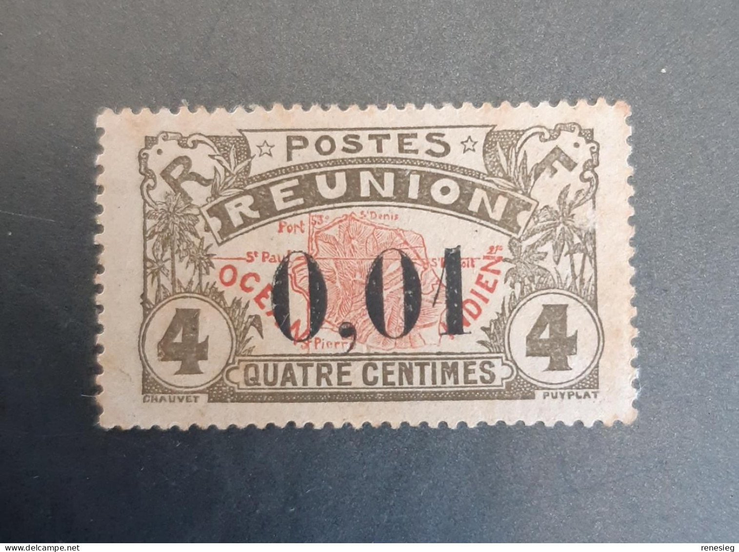 Réunion 1917  Yvert 83 MNH - Neufs