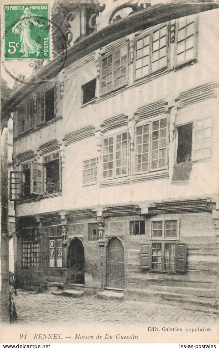 35 RENNES UNE MAISON  - Rennes