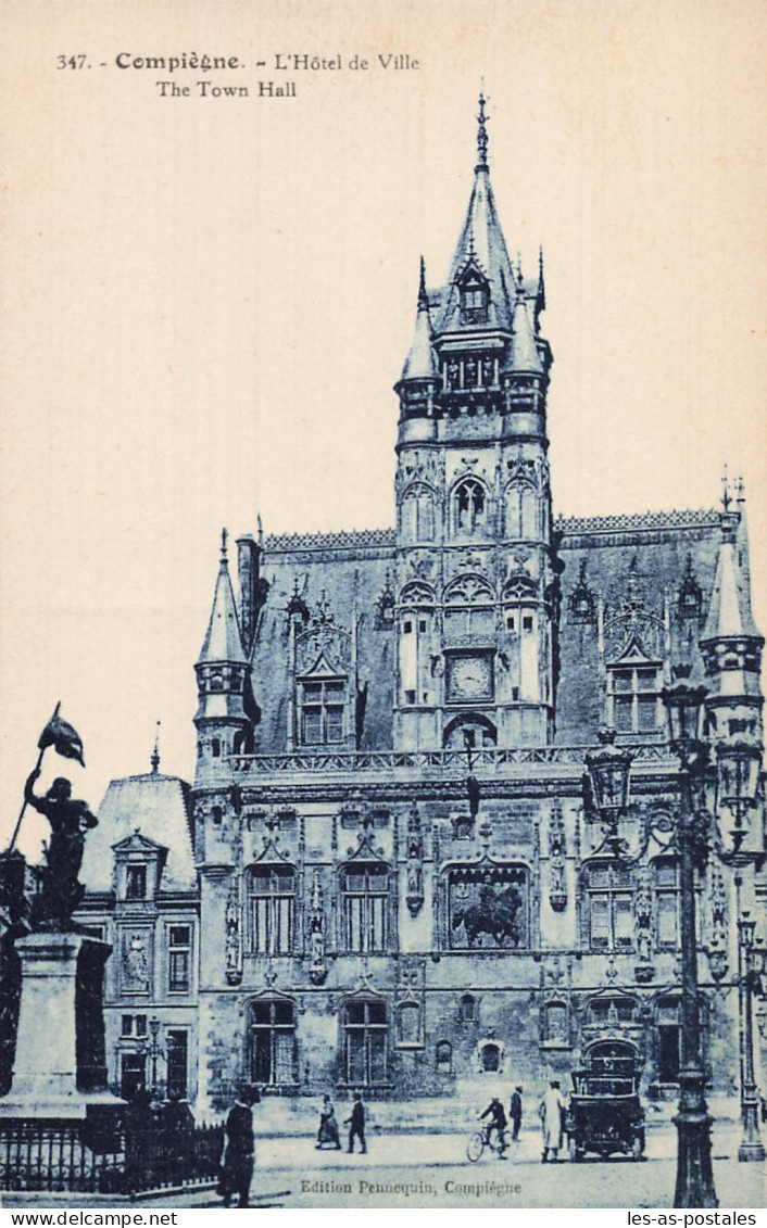 60 COMPIEGNE L HOTEL DE VILLE - Compiegne