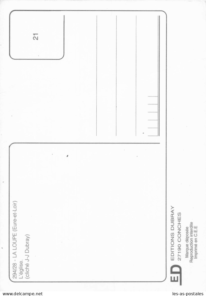 28 LA LOUPE L EGLISE - Altri & Non Classificati