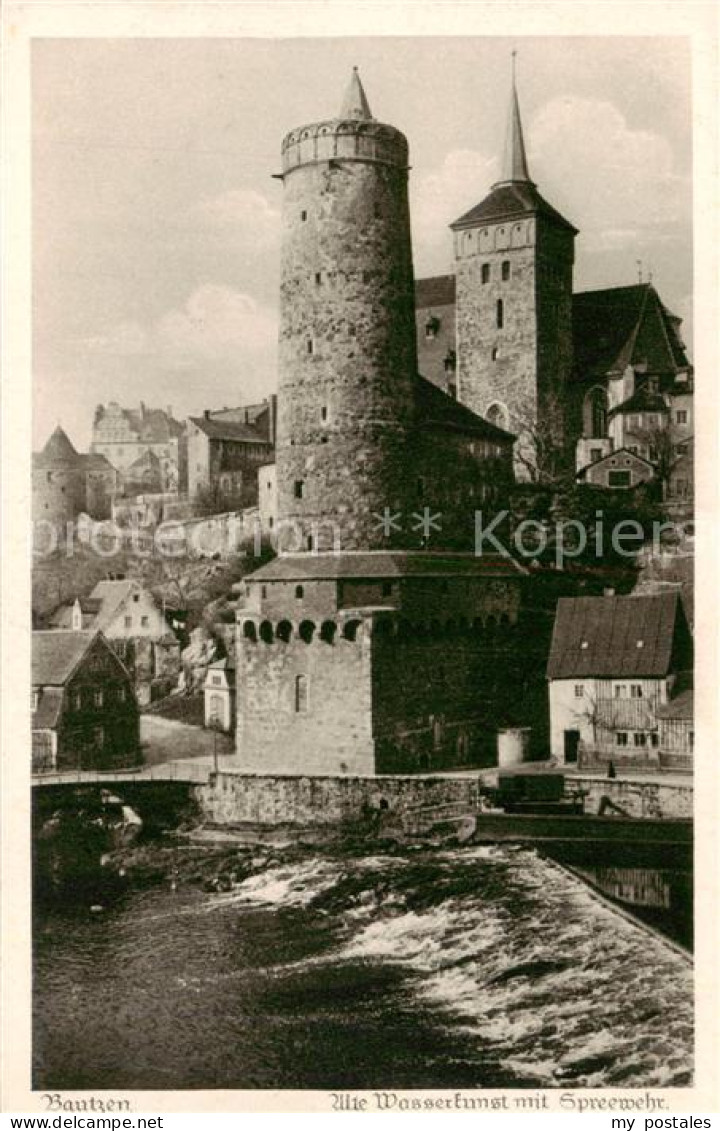 73818775 Bautzen Alte Wasserkunst Mit Spreewehr Bautzen - Bautzen