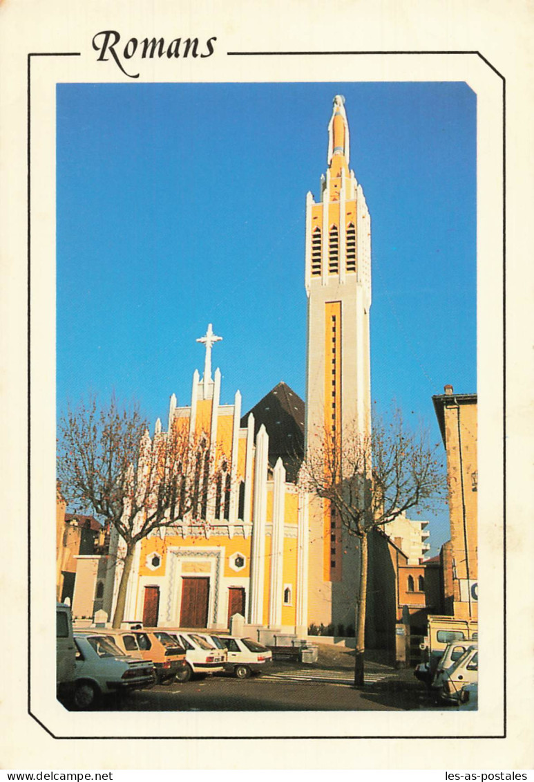 26 ROMANS SUR ISERE EGLISE NOTRE DAME DE LOURDES - Romans Sur Isere