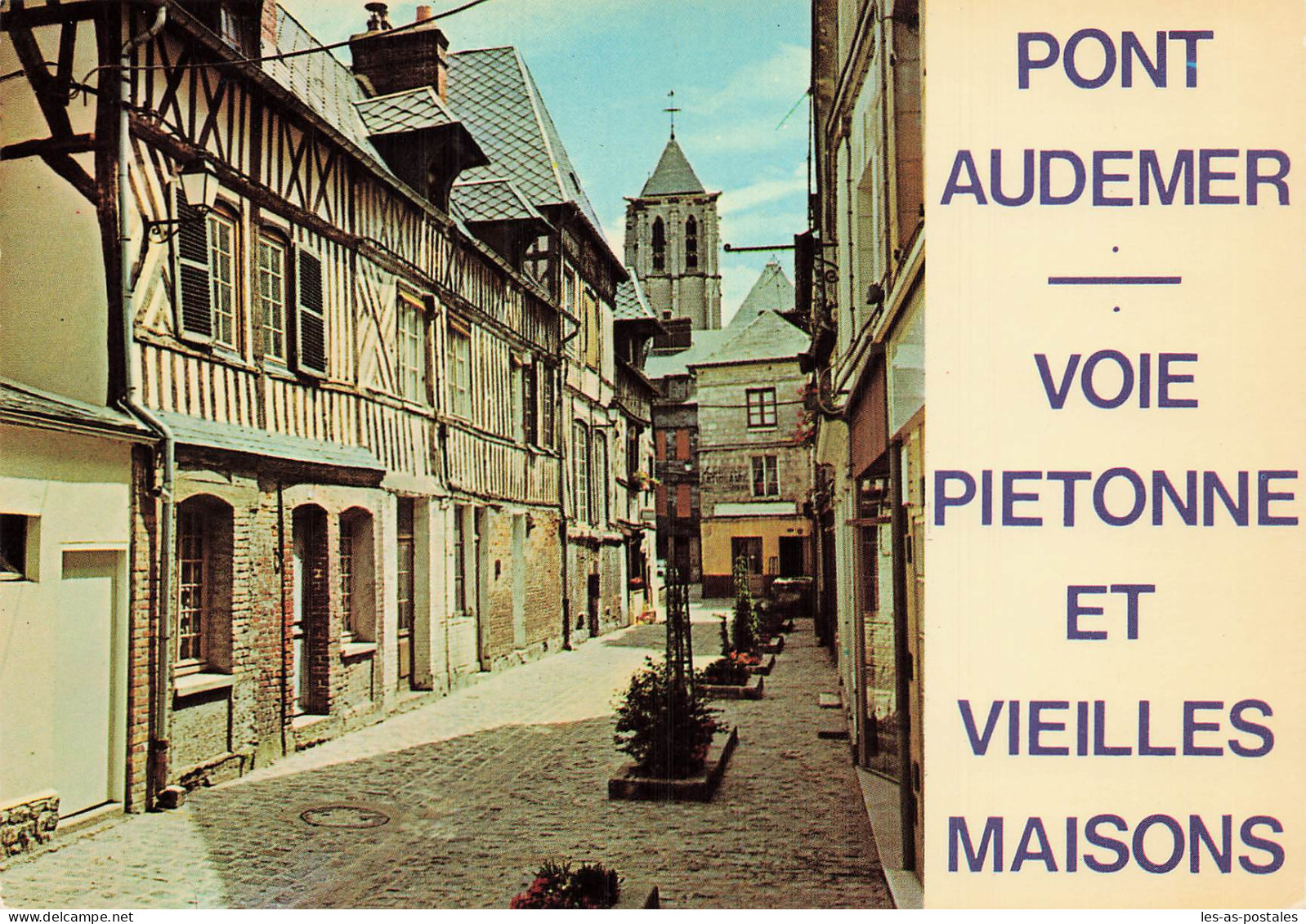 27 PONT AUDEMER VOIE PIETONNE - Pont Audemer