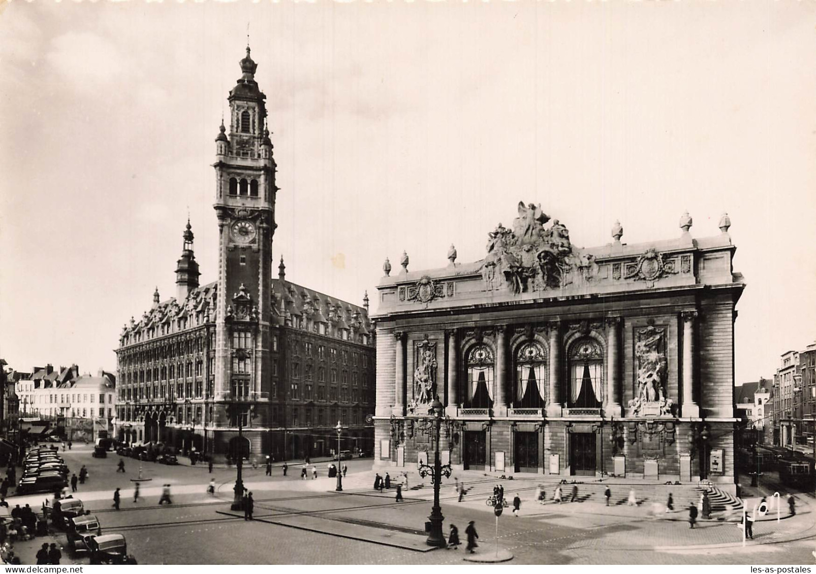 59 LILLE LE THEATRE ET LA BOURSE - Lille