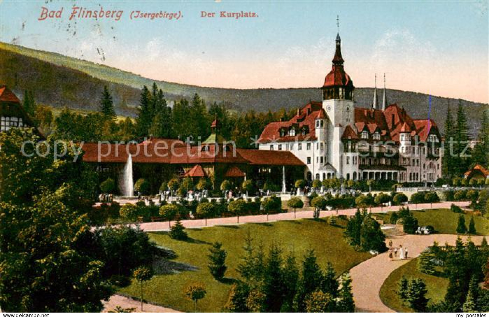 73818706 Bad Flinsberg Swieradow Zdroj PL Der Kurplatz  - Pologne