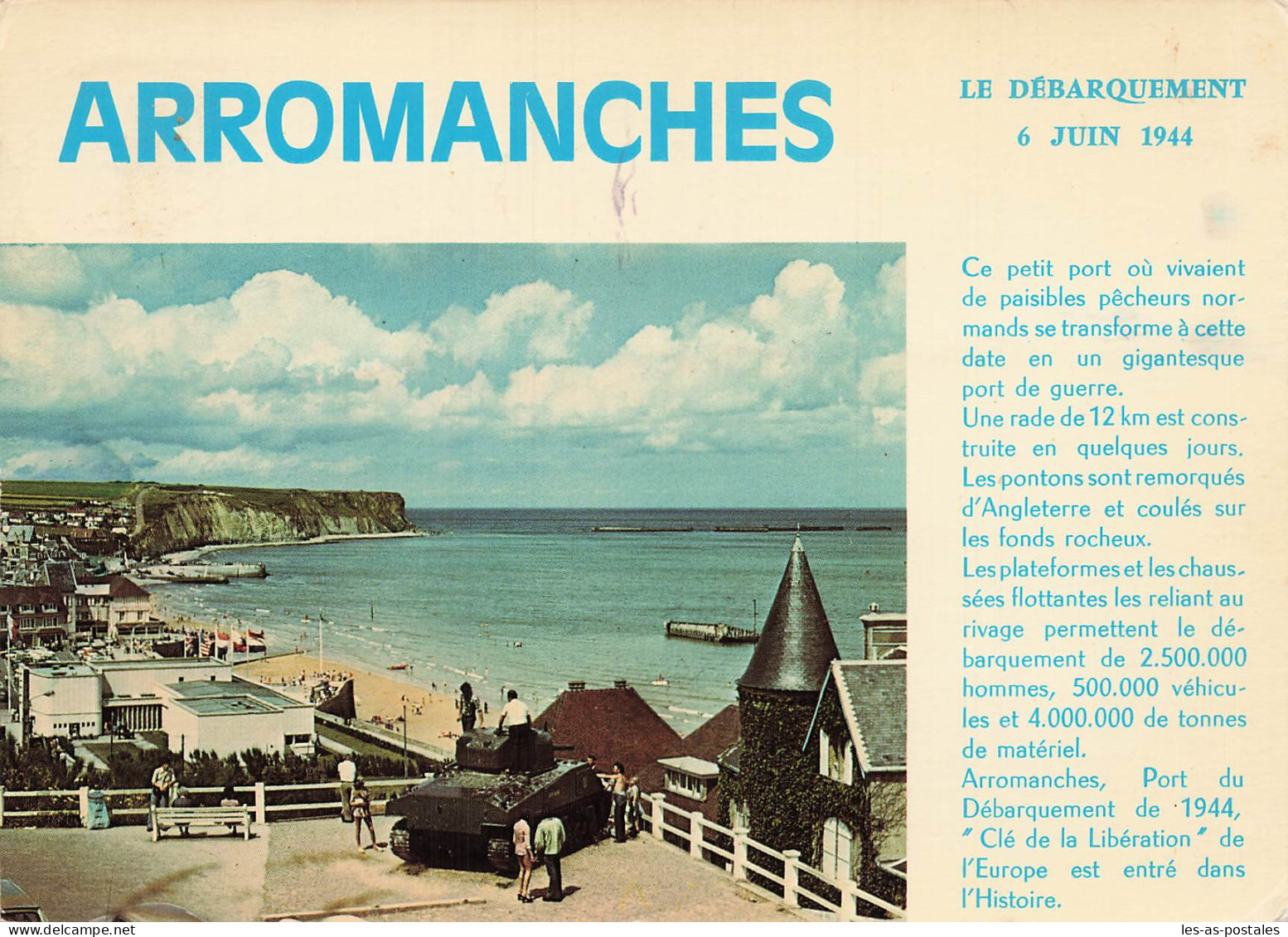 14 ARROMANCHES LE DEBARQUEMENT 6 JUIN 1944 - Arromanches