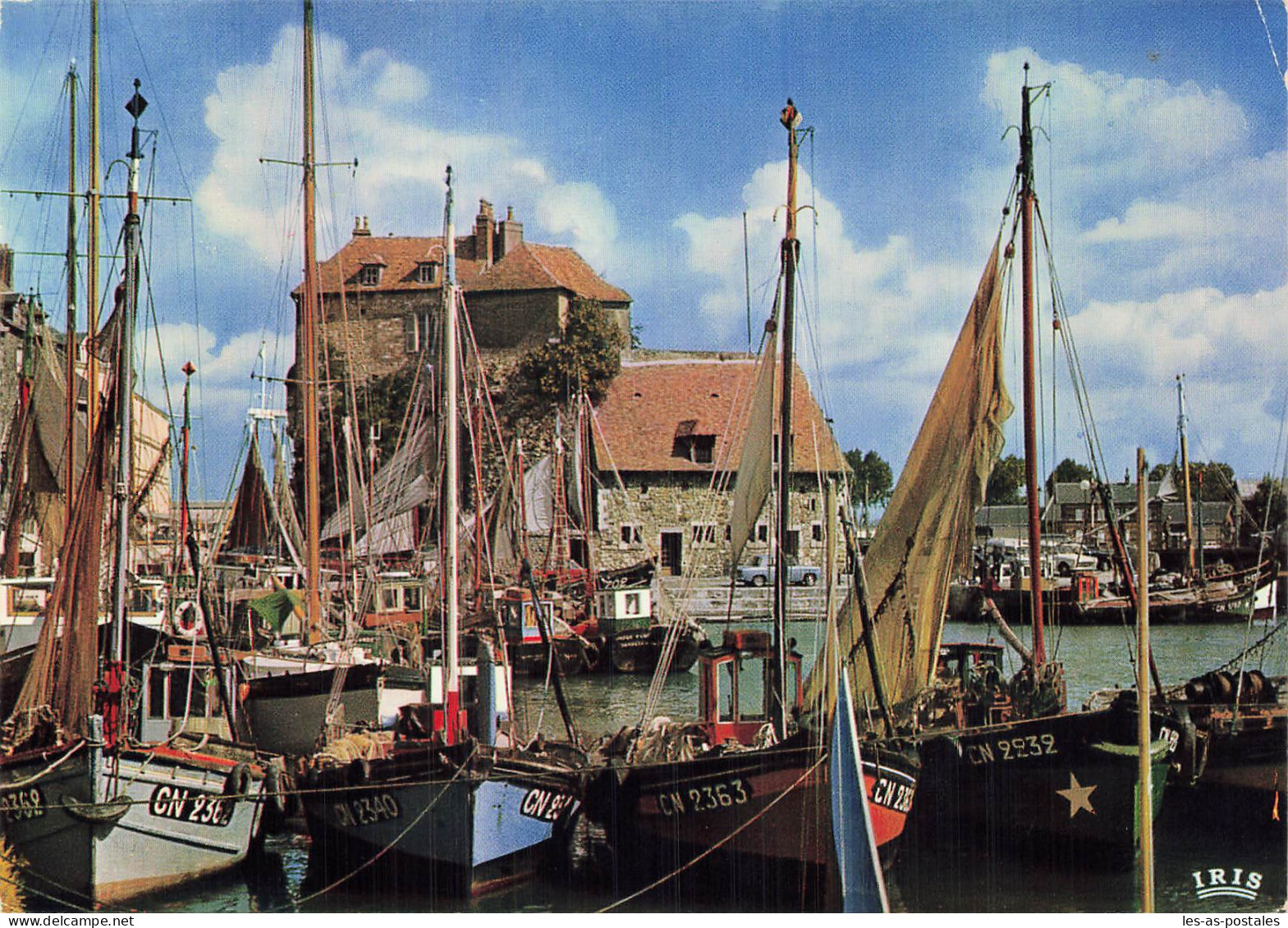 14 HONFLEUR BATEAUX DE PECHE DANS LE PORT - Honfleur