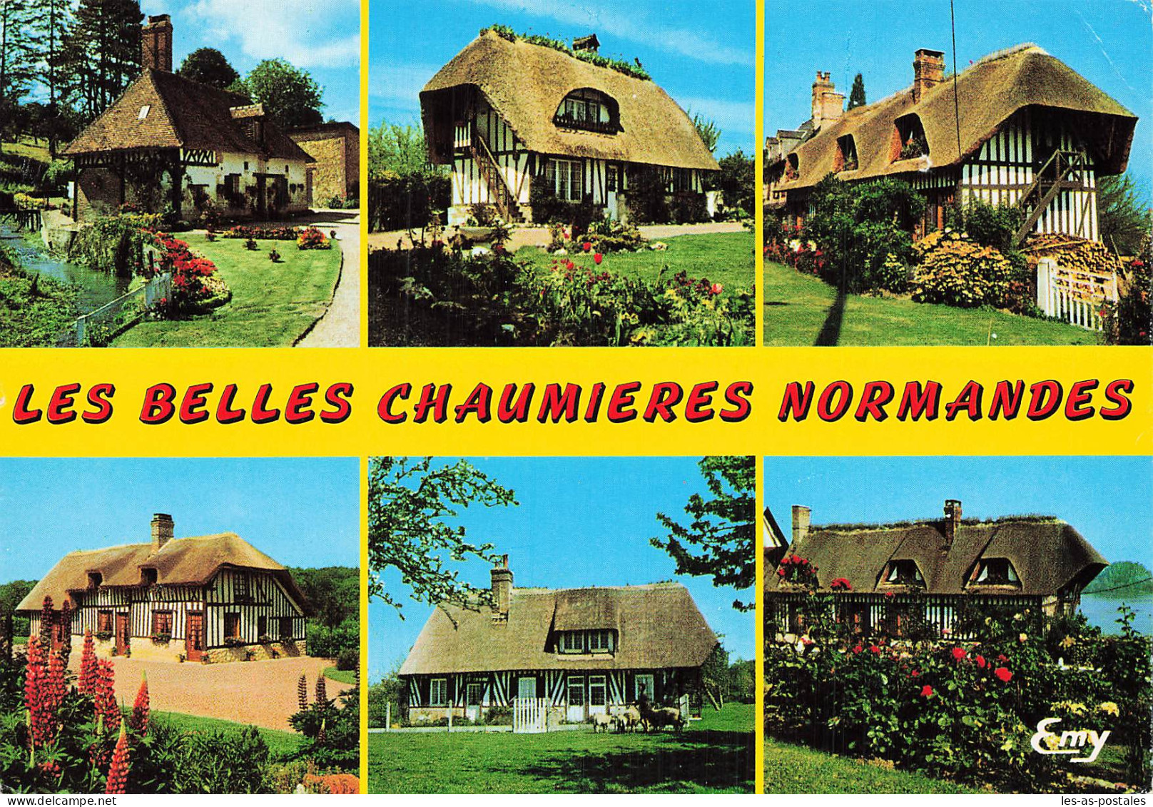 14 NORMANDIE LES BELLES CHAUMIERES NORMANDES - Altri & Non Classificati