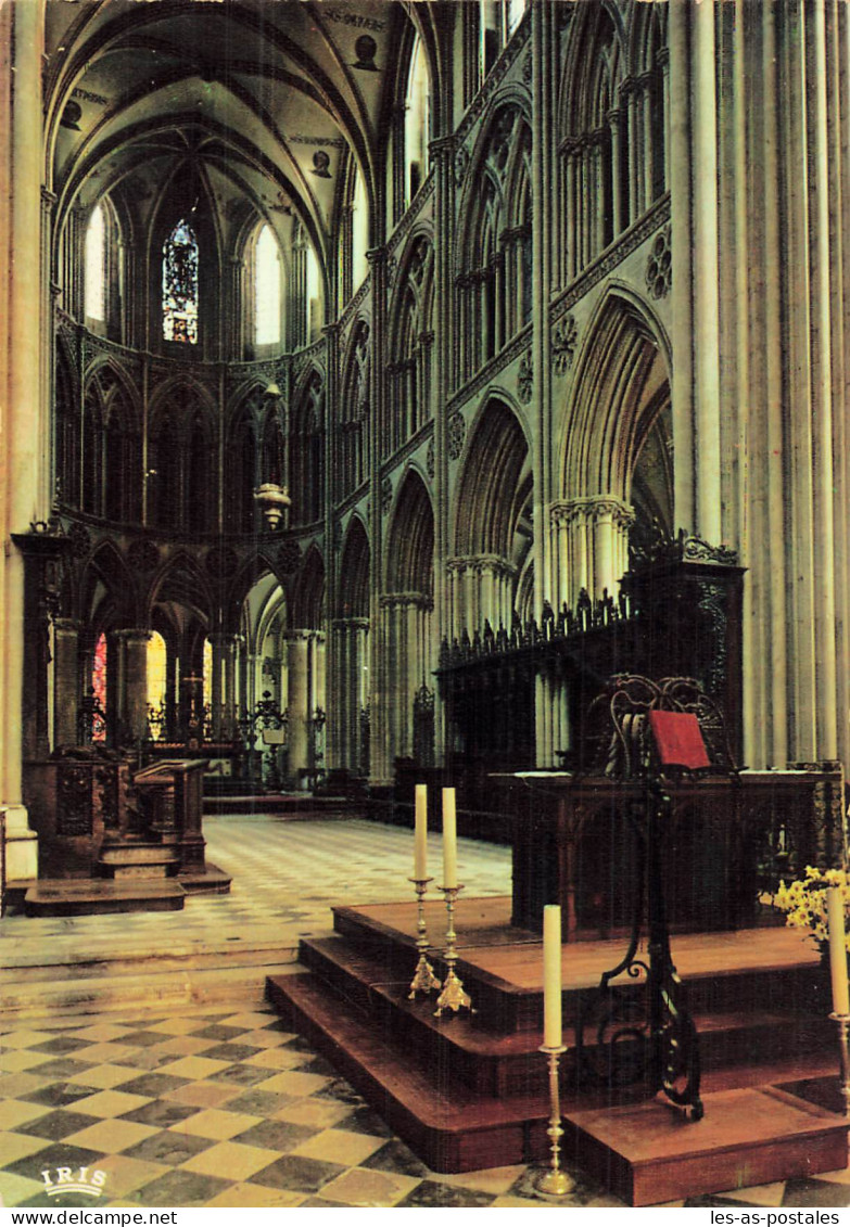 14 BAYEUX LA CATHEDRALE LE CHŒUR - Bayeux